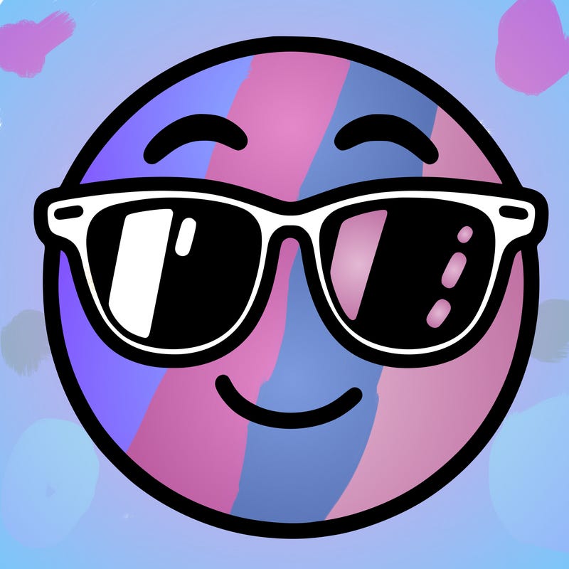 emoji with sunglasses