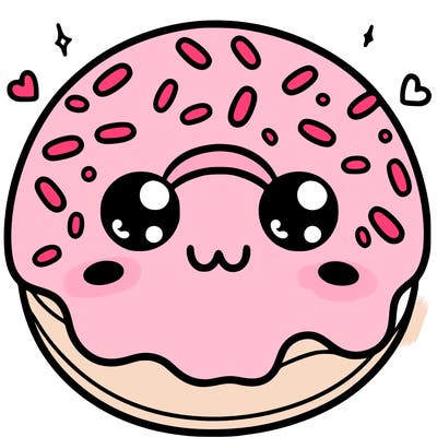 cute donut