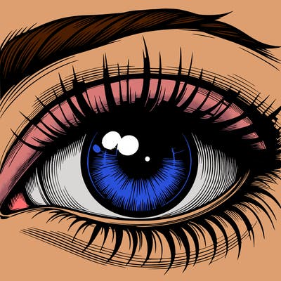 realistic eye