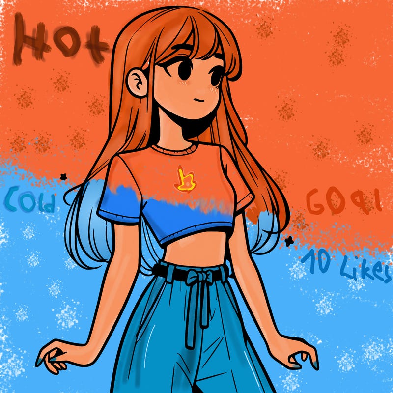 girl in a cute crop top