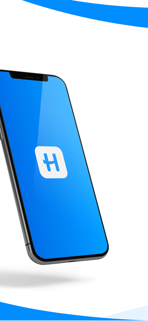 HumanSoft - HumanSoft HR management app logo on a smartphone display