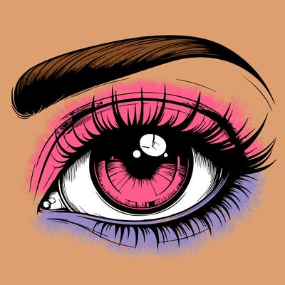 realistic eye