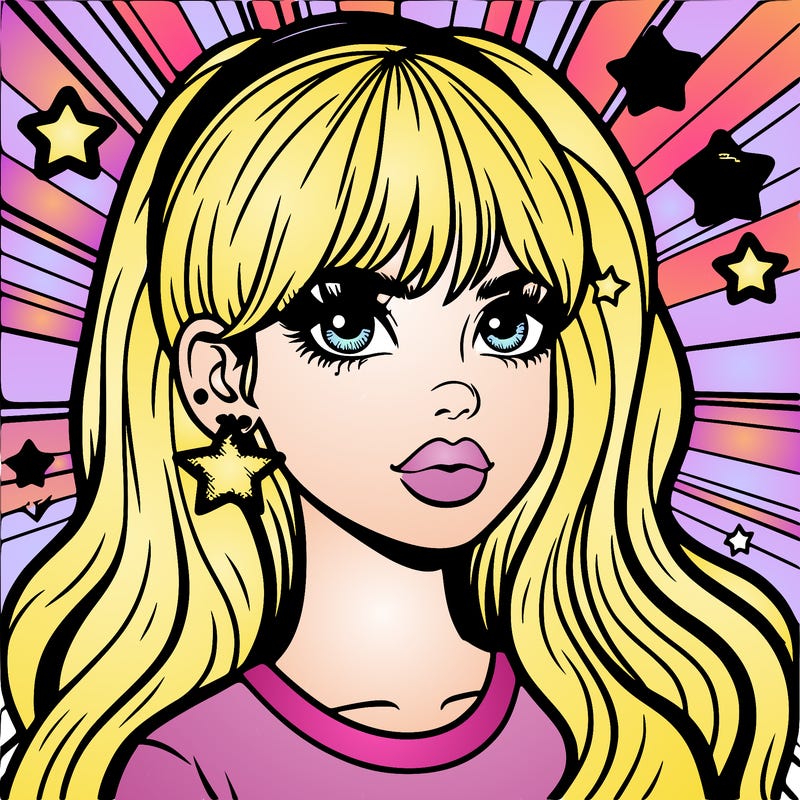 girl power pop art