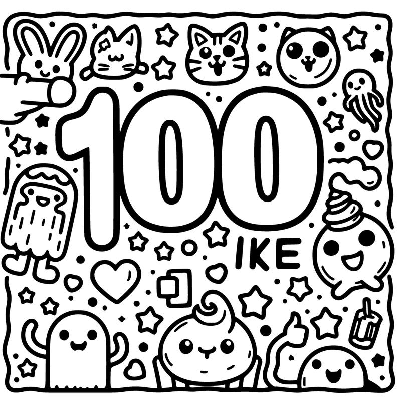 100 likes