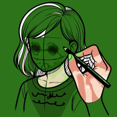 drawing a realistic person