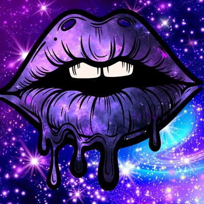 lips that look realistic and drip