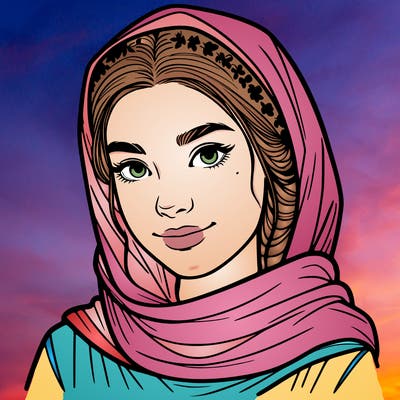 realistic adult girl