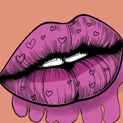 realistic lips