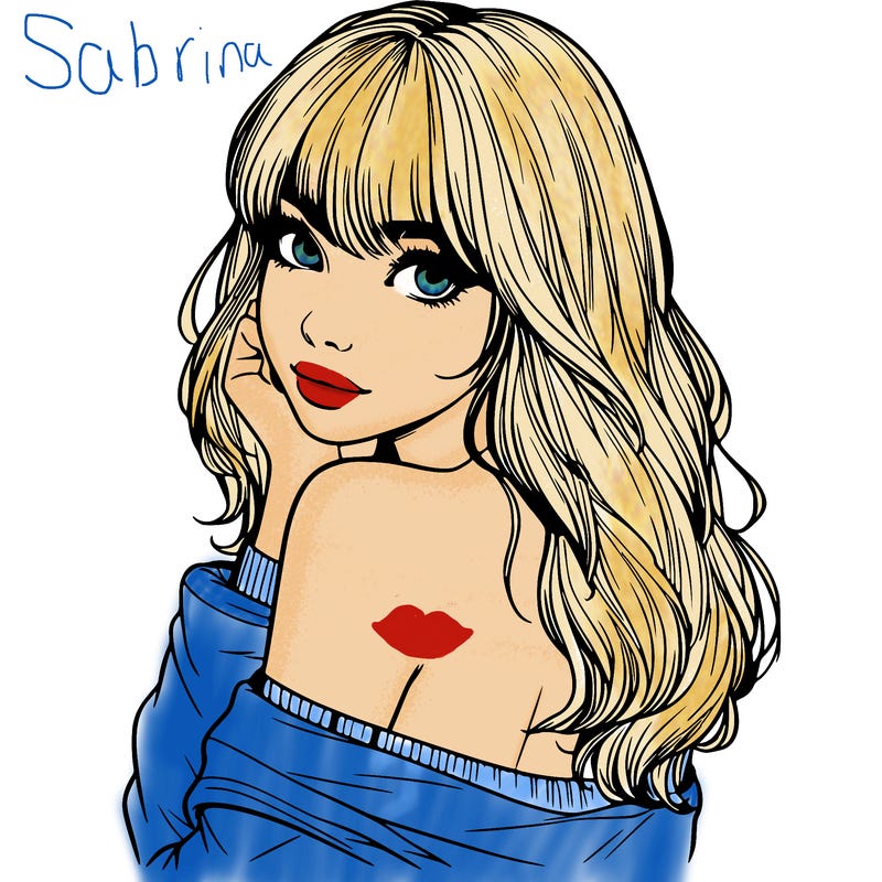 realistic girl with bangs looking over her shoulder