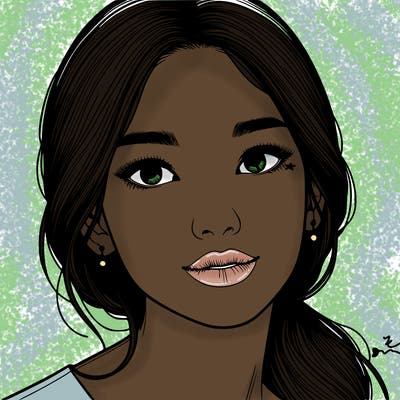 beautiful realistic asian woman