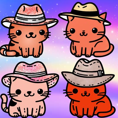 cats with hats