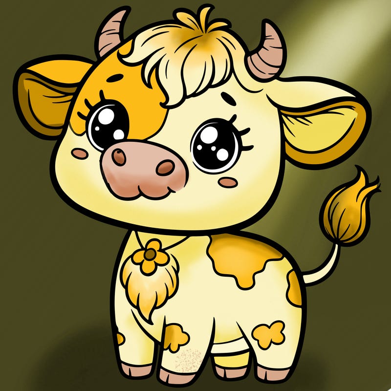cute cow
