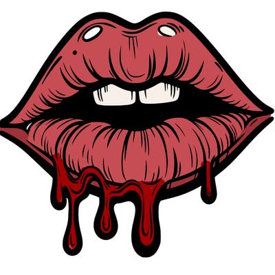 lips that look realistic and drip