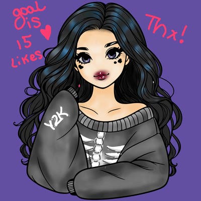 a beautiful girl in a big sweatshirt