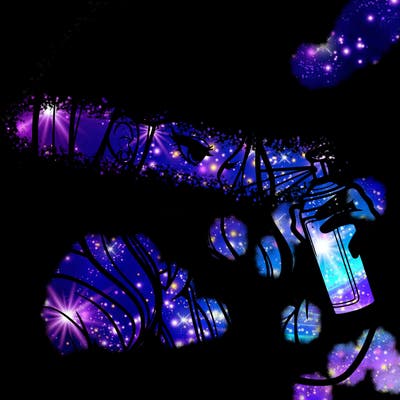 a realistic girl spray painting