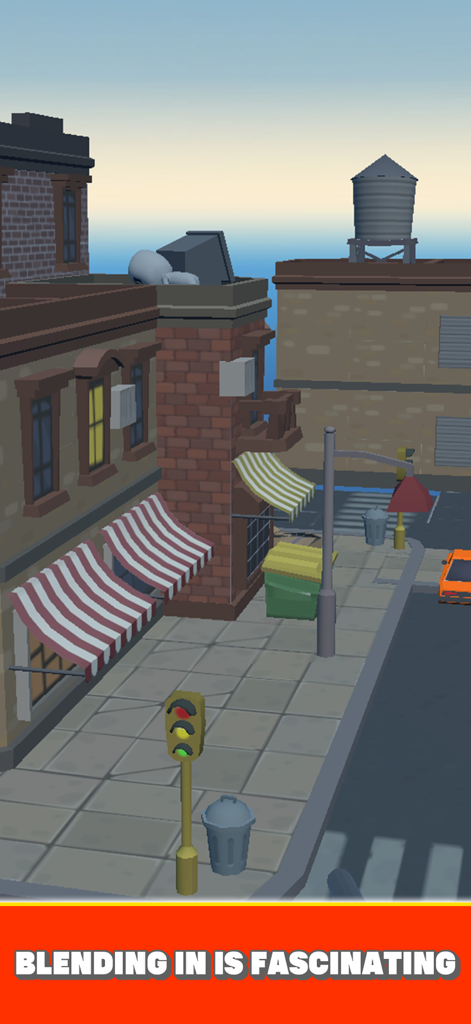 Sniper Siege: Camo Hunter - Personaje enemigo oculto en la azotea de una ciudad en Sniper Siege Camo Hunter