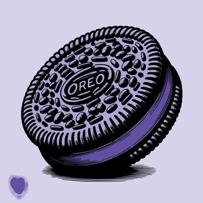 realistic oreo