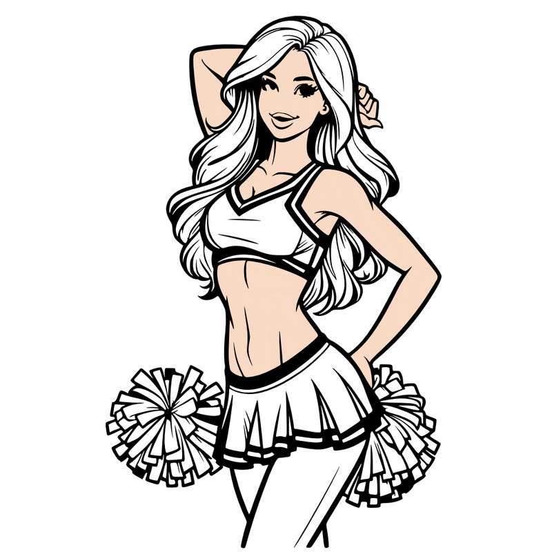 realistic cheerleader
