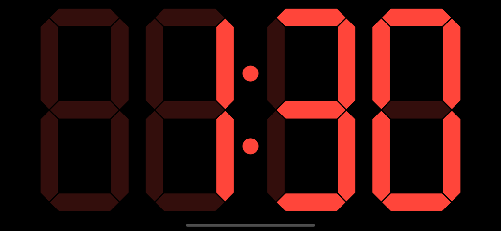 Coach's Edge - red digital timer displaying one minute and thirty seconds for sports drills