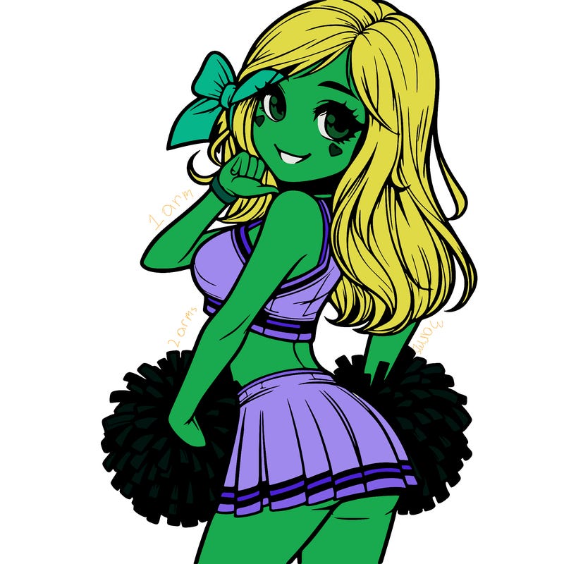 realistic cheerleader