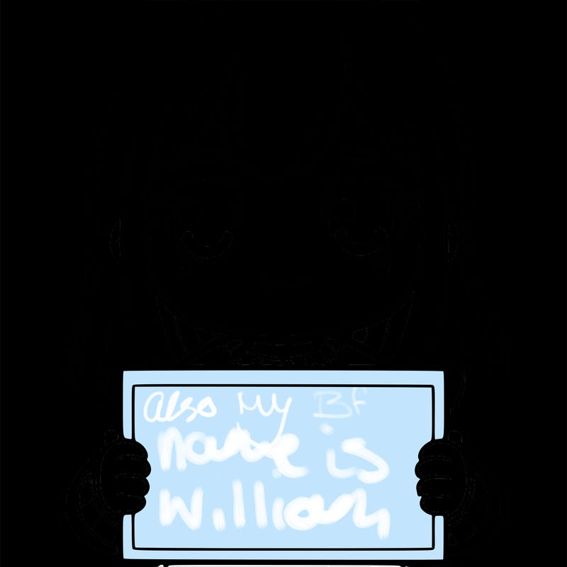 a girl holding a blank sign