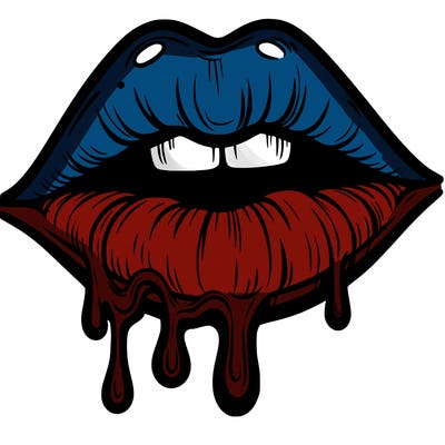 lips that look realistic and drip