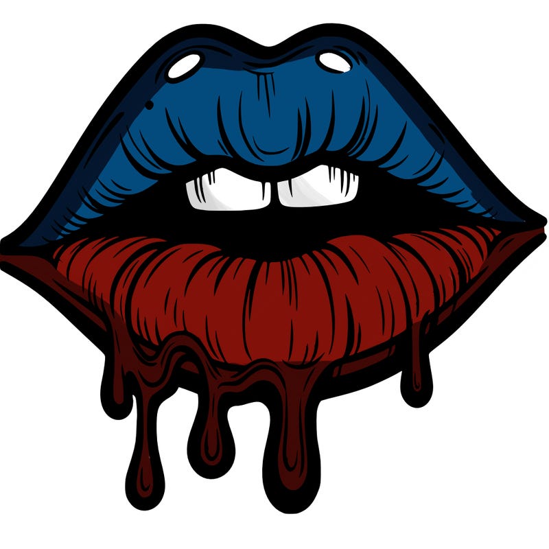 lips that look realistic and drip