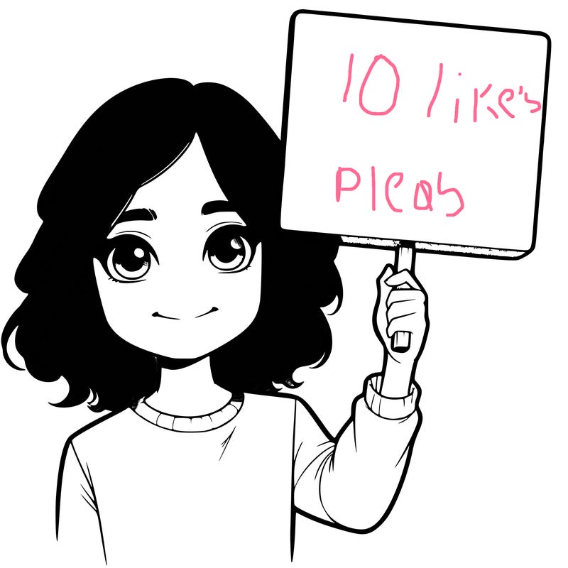 realistic girl holding up a sign