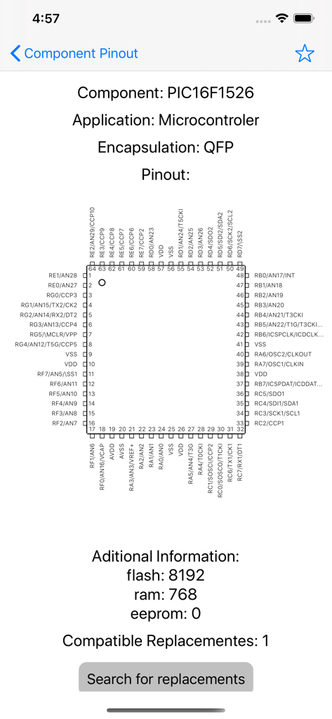 Electronic Component Pinouts - Education App | MWM