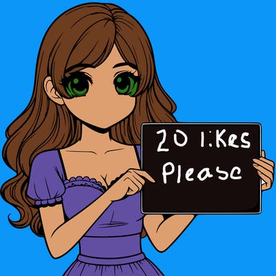 realistic pretty girl holding blank sign