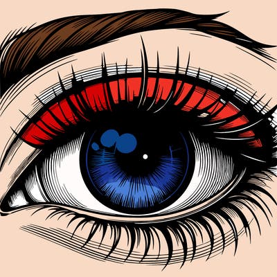 realistic eye