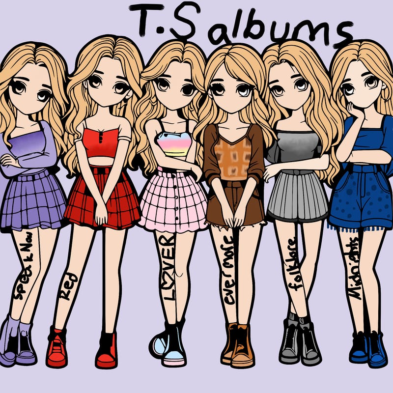 a group of girls realistic