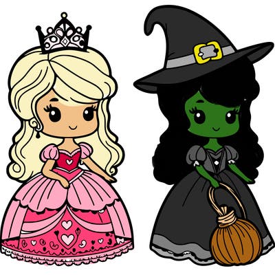 princess as a witch