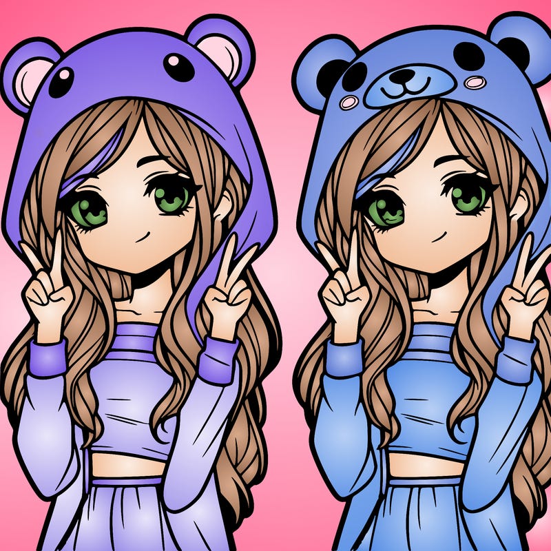 teen girl in animal costume