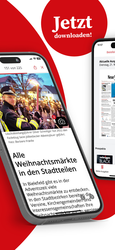 NW ePaper - NW ePaper mobile App zeigt lokale Nachrichtenartikel und digitale Zeitungsausgaben.