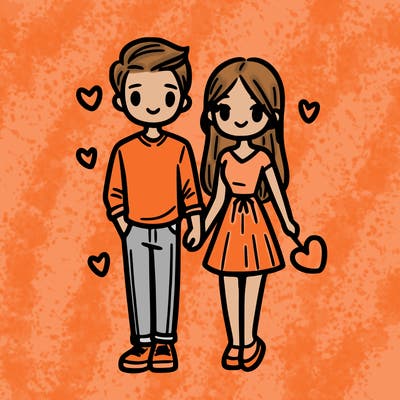 boyfriend and girlfriend