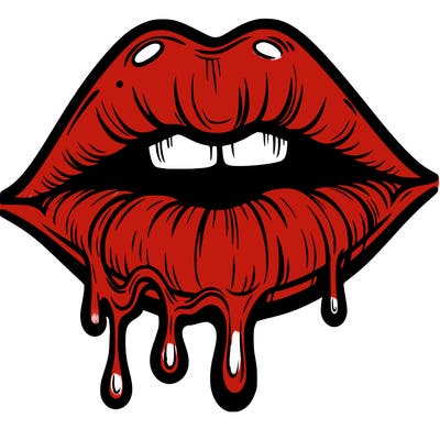 lips that look realistic and drip