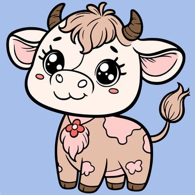 cute cow