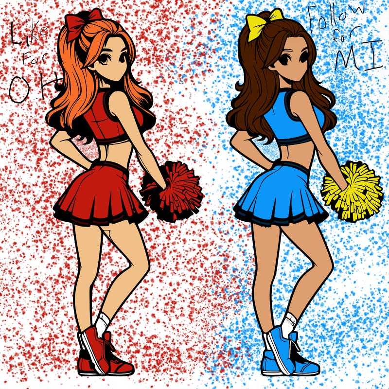 realistic cheerleader