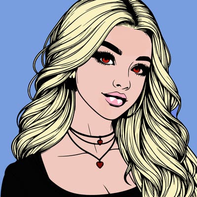 detailed realistic girl