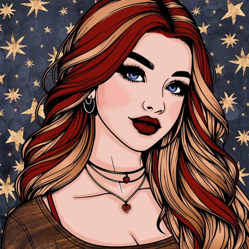 detailed realistic girl