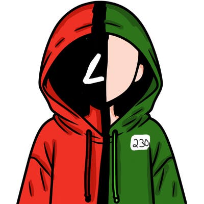 faceless girl in hoodie