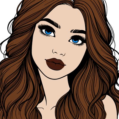 beautiful realistic girl