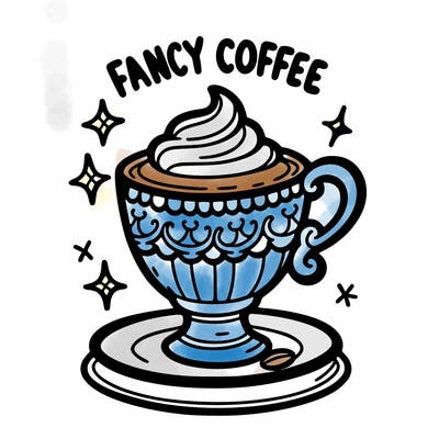 fancy coffee