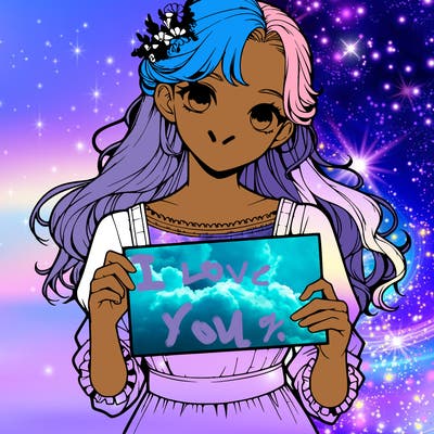 realistic pretty girl holding blank sign