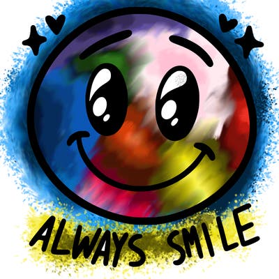 always smile