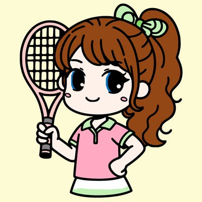 tennis girl