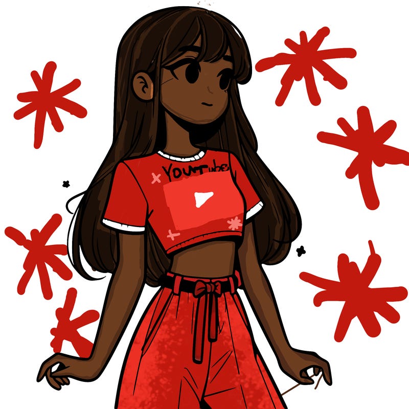 girl in a cute crop top