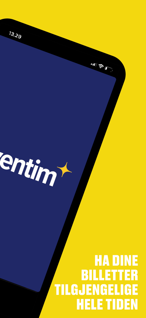 Eventim Norge - Eventim Norge mobile app highlighting ticket availability