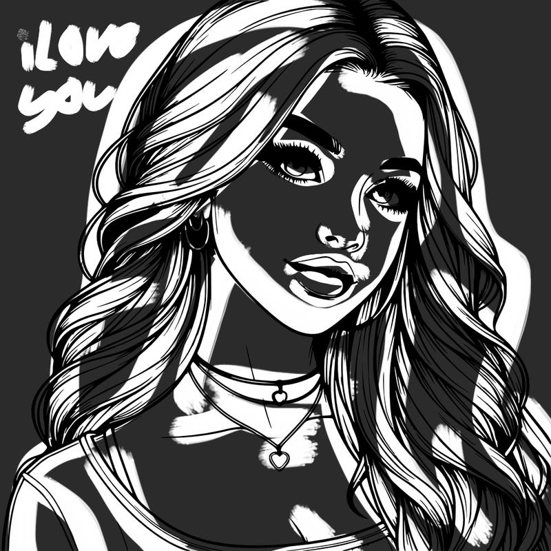 detailed realistic girl